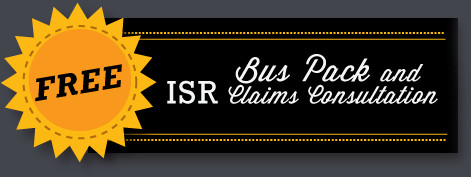 free bus packs & ISR claims consultation